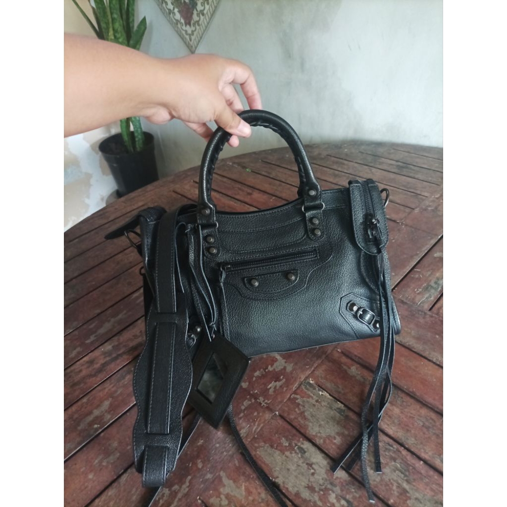 Balenciaga Le city classic all black