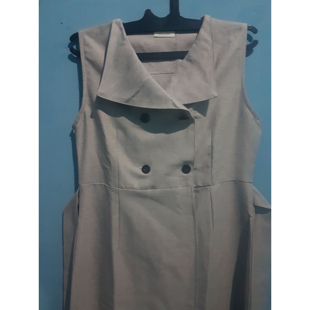 jumpsuit rok panjang wanita