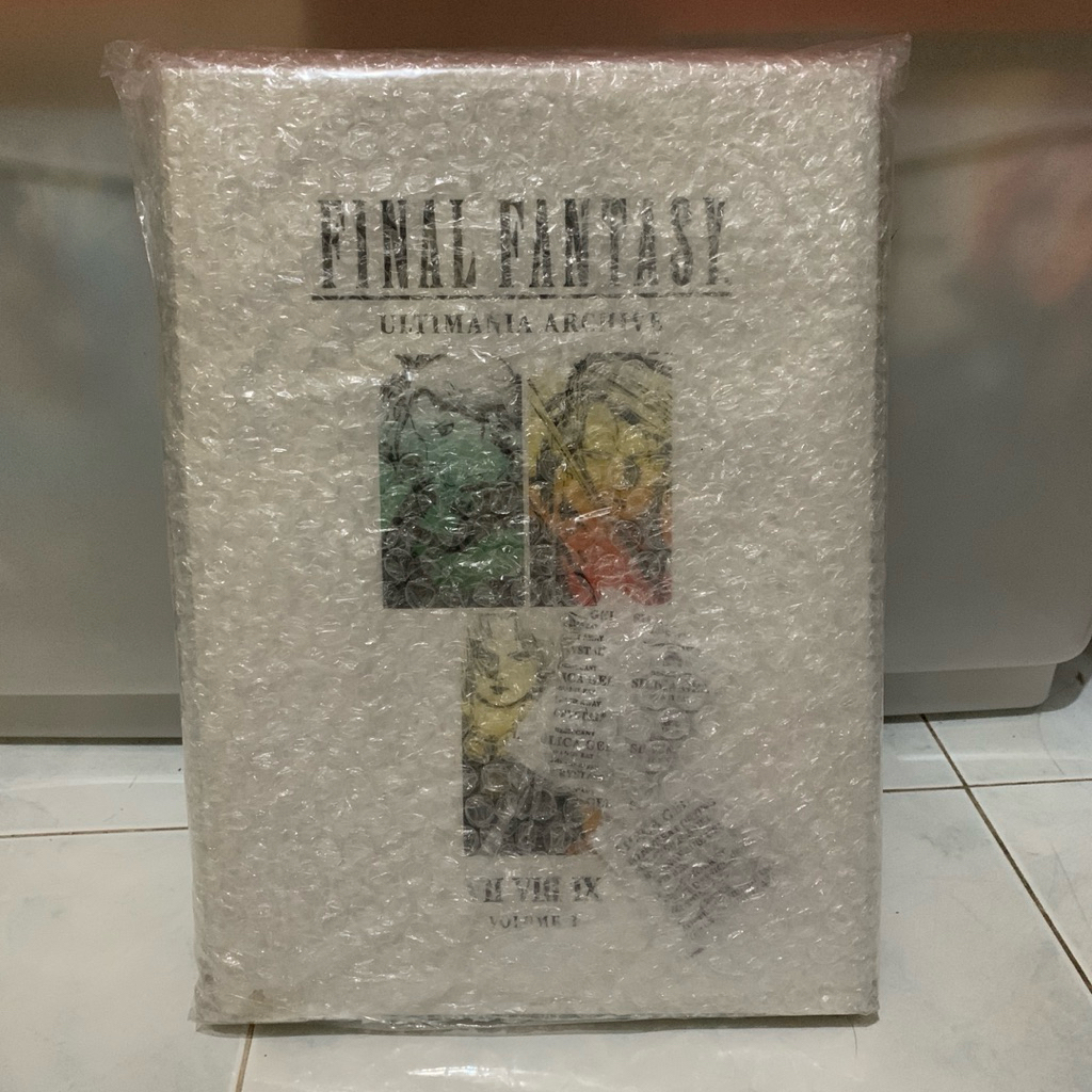 Final Fantasy Ultimania Archive Volume 2 (VII, VIII, IX) - Artbook (preloved/second/bekas)