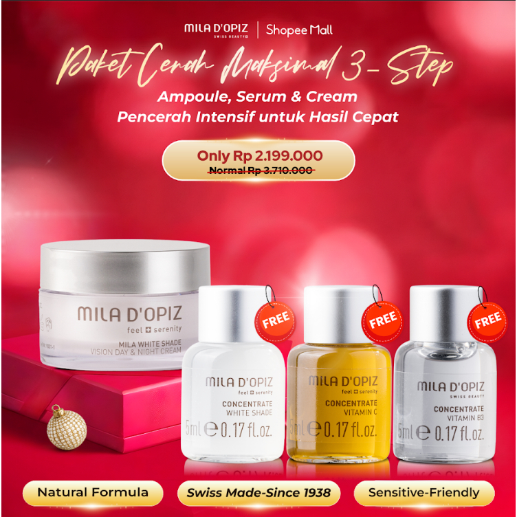 MILA D'OPIZ Paket Cerah Maksimal