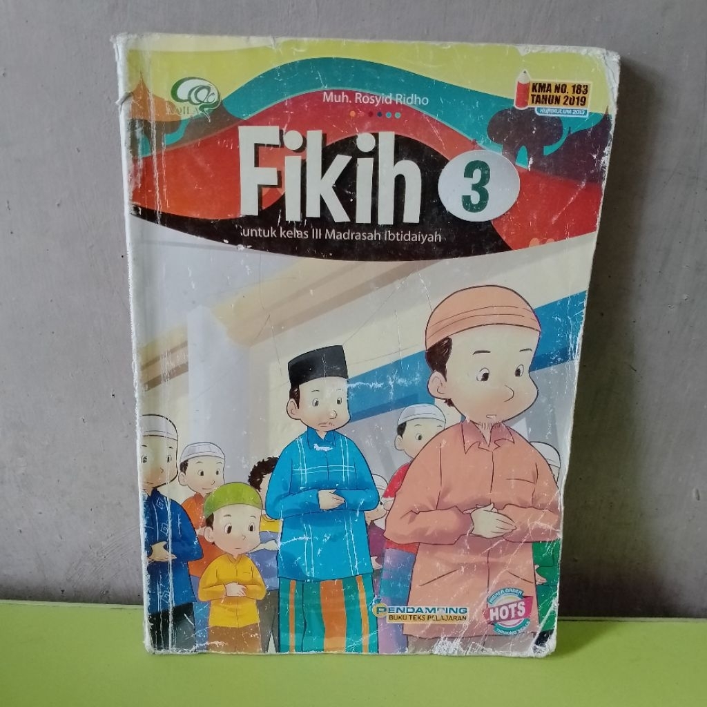 FIKIH UNTUK MI KELAS 3 PENERBIT AQILA TIGA SERANGKAI