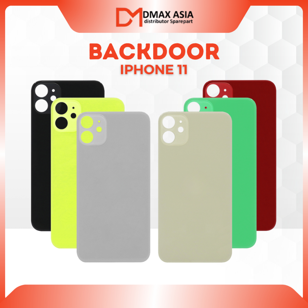 BACKDOOR / BACKGLASS TUTUP BELAKANG IPHONE 11 ORIGINAL
