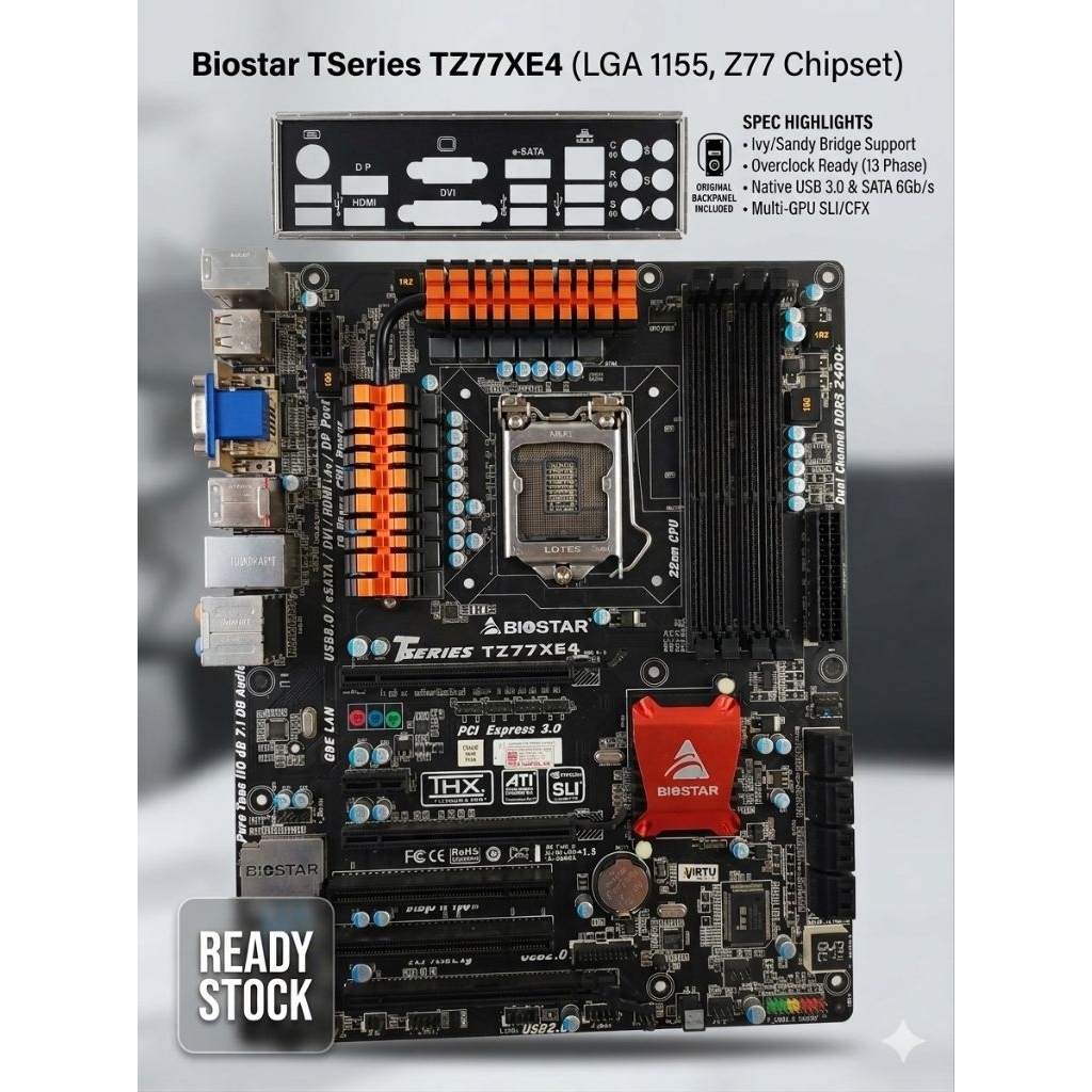 biostar Z77 Motherboard