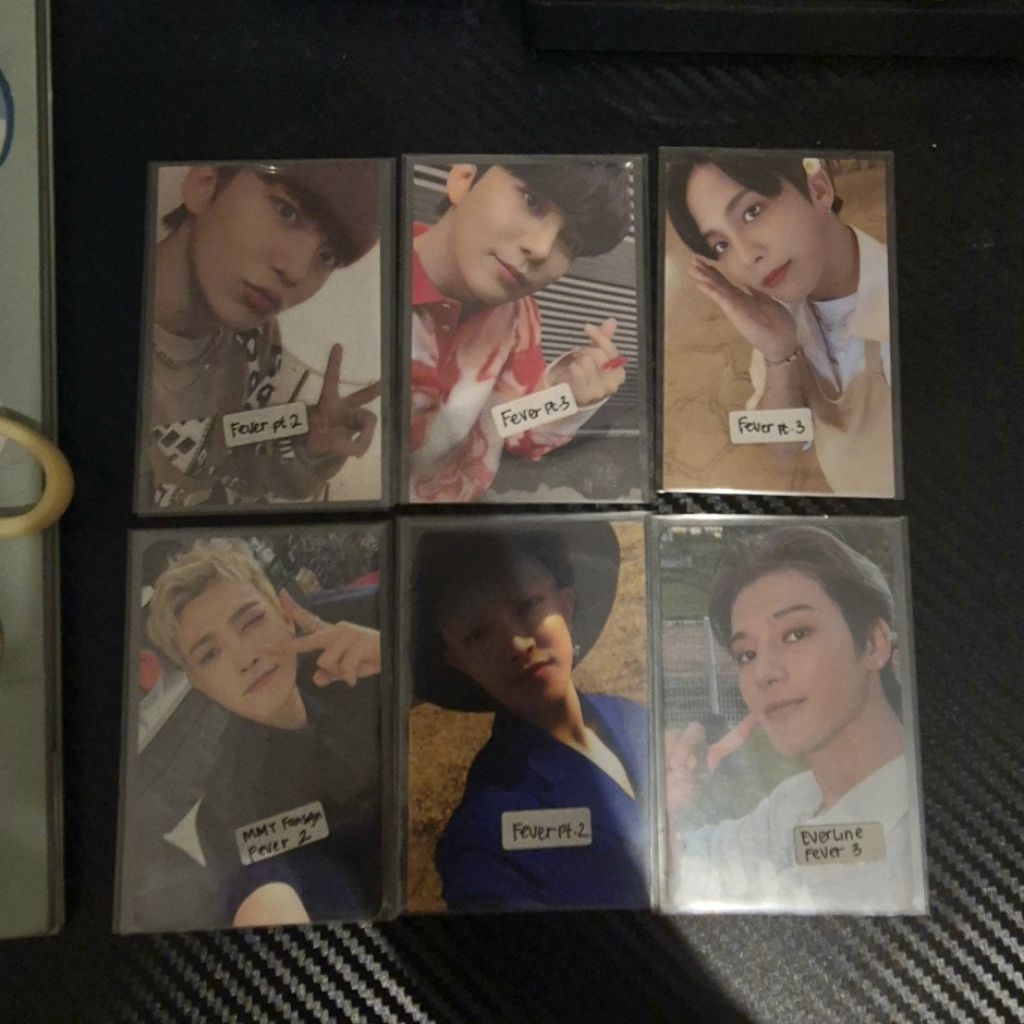 [READY] ATEEZ Photocard PC Hongjoong Seonghwa Yunho Mingi San Yeosang Jongho Wooyoung KJK
