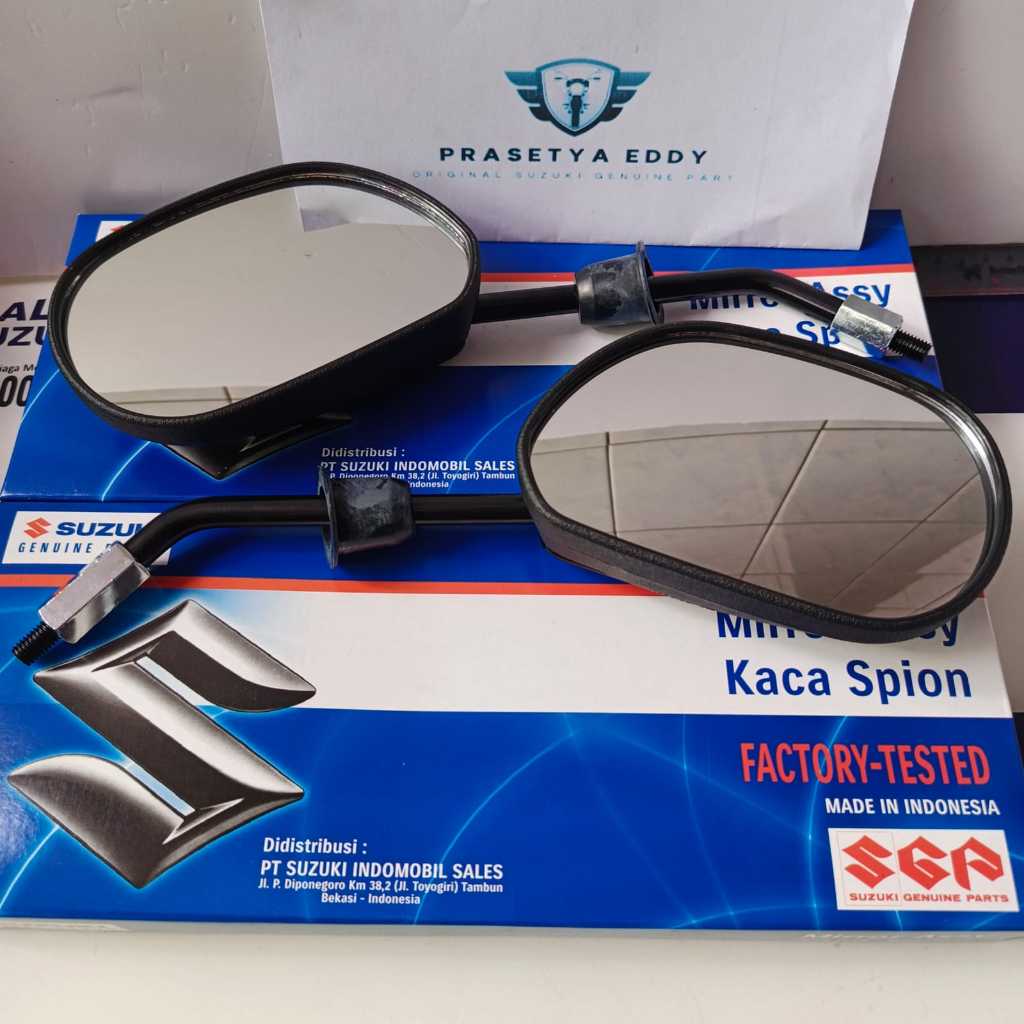 SEPASANG KACA SPION SUZUKI SPIN 125 KANAN KIRI ORIGINAL SGP