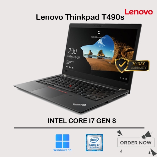Laptop Lenovo Thinkpad T490s / Core i7 Gen 8