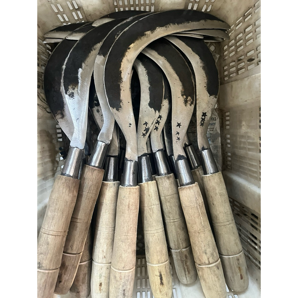 Arit serbaguna arit ramban Madura cap bintang lima baja asli