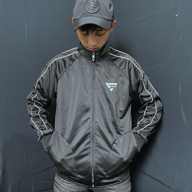 Jaket Tracktop Garis menyala FASHIONPROJECT