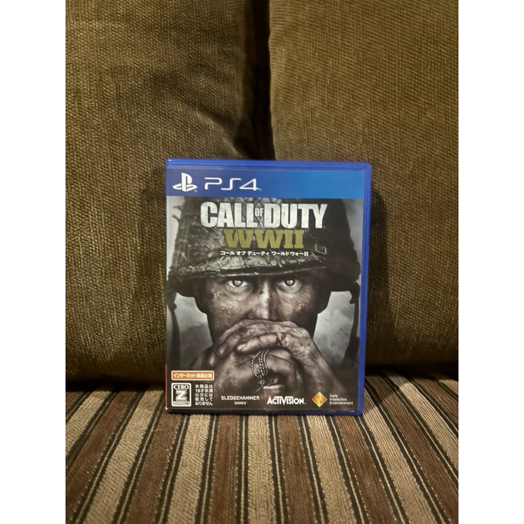 Bd Kaset Call Of Duty World War 2 ( Bahasa Japan ) Call Of Duty WWII Ps4 Games Playstation 4 Game Pe