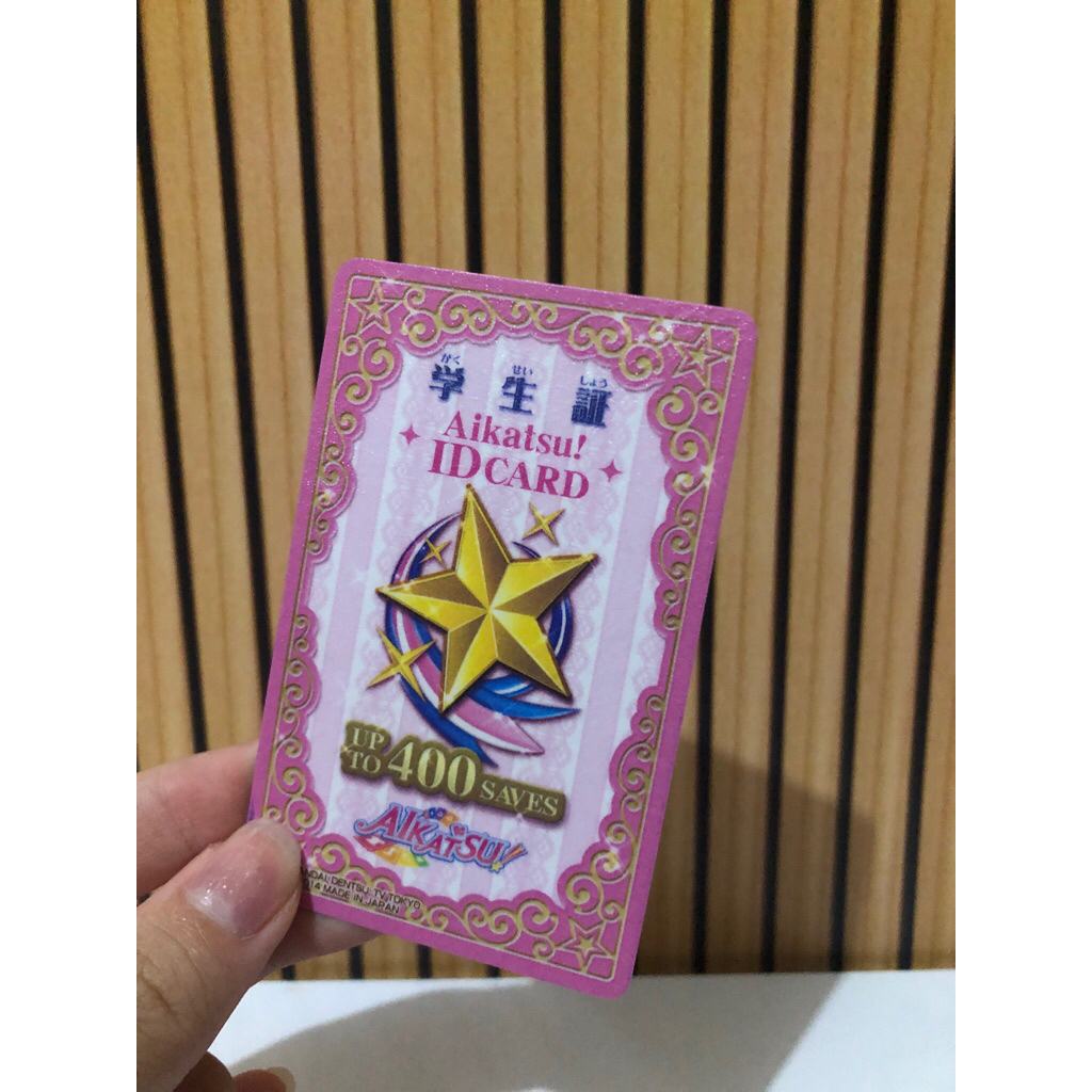 ORIGINAL ID CARD AIKATSU PINK