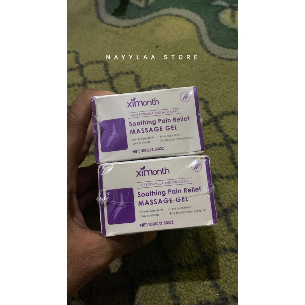 Salep Ximonth 100g Gel Sendi Glukosamin Original Gel Lutut Pereda Nyeri Sendi | Massage Gel