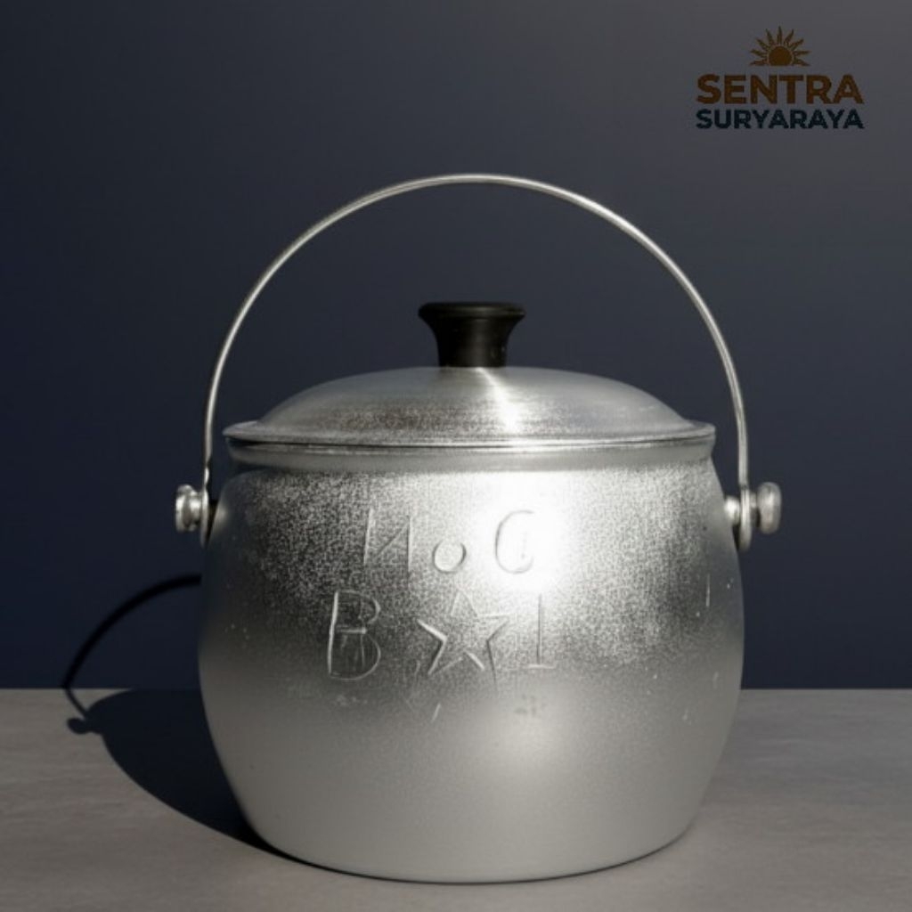 Kastrol Liwet 2Liter - Alumunium Tebal Awet Panas Merata COD Panci Liwet 3Liter Astro