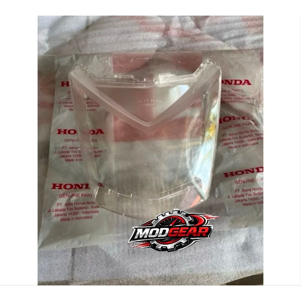 Original Kaca mika lampu depan honda beat fi 2012-2016
