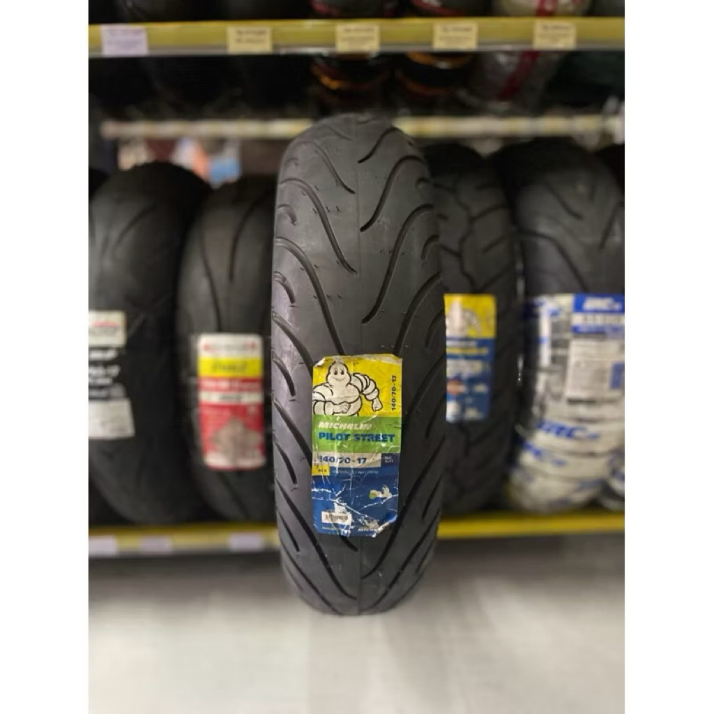 PROMO CUCI GUDANG BAN LUAR MICHELIN 140/70-17 MICHELIN PILOT STREET RADIAL 140 70 RING 17 TUBELESS