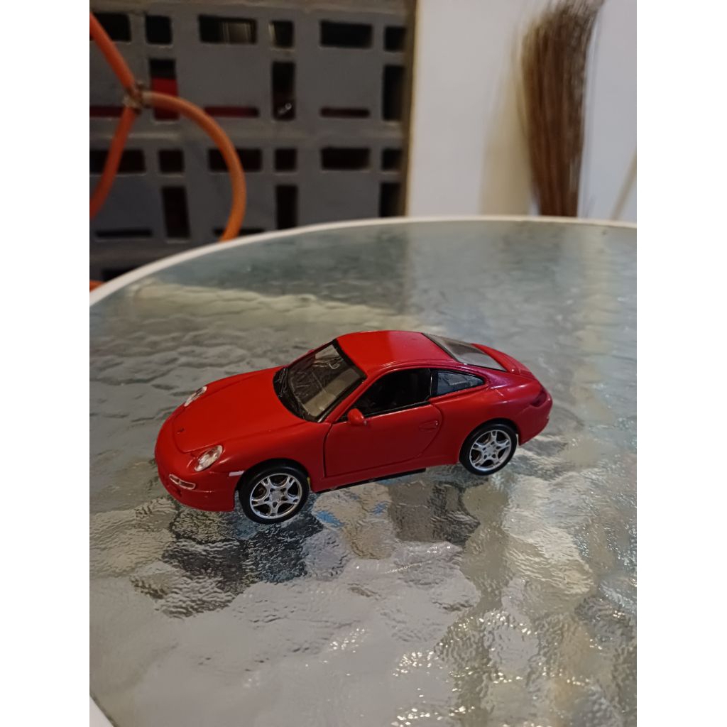 Diecast Welly Porsche 911 Carrera S Coupe 997 (Baru No Box)