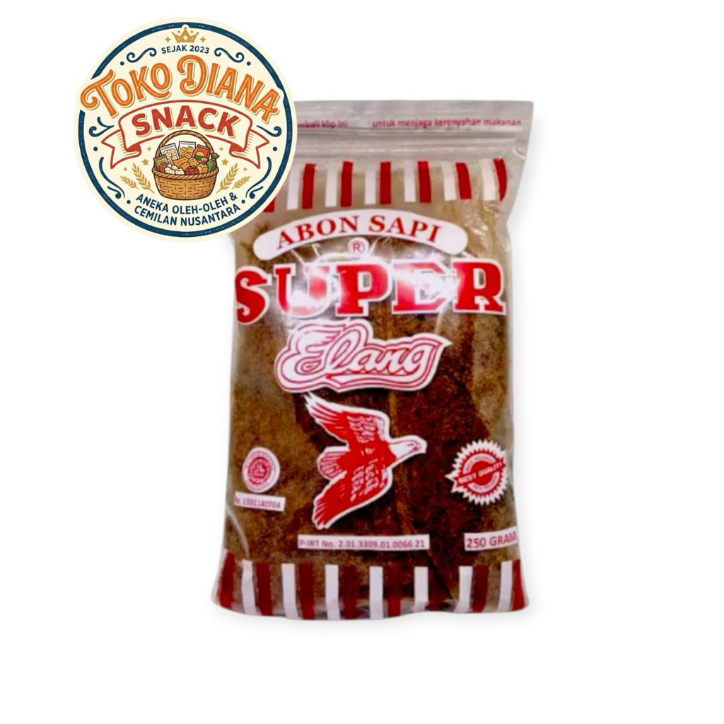 abon sapi super cap elang 1 kg abon sapi super cap elang 500 gram abon sapi super cap elang 250 gram