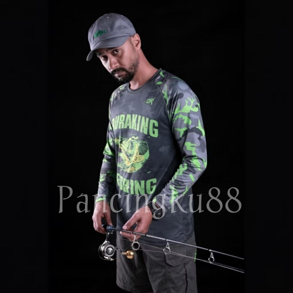 Jersey mancing duraking  ukuran M