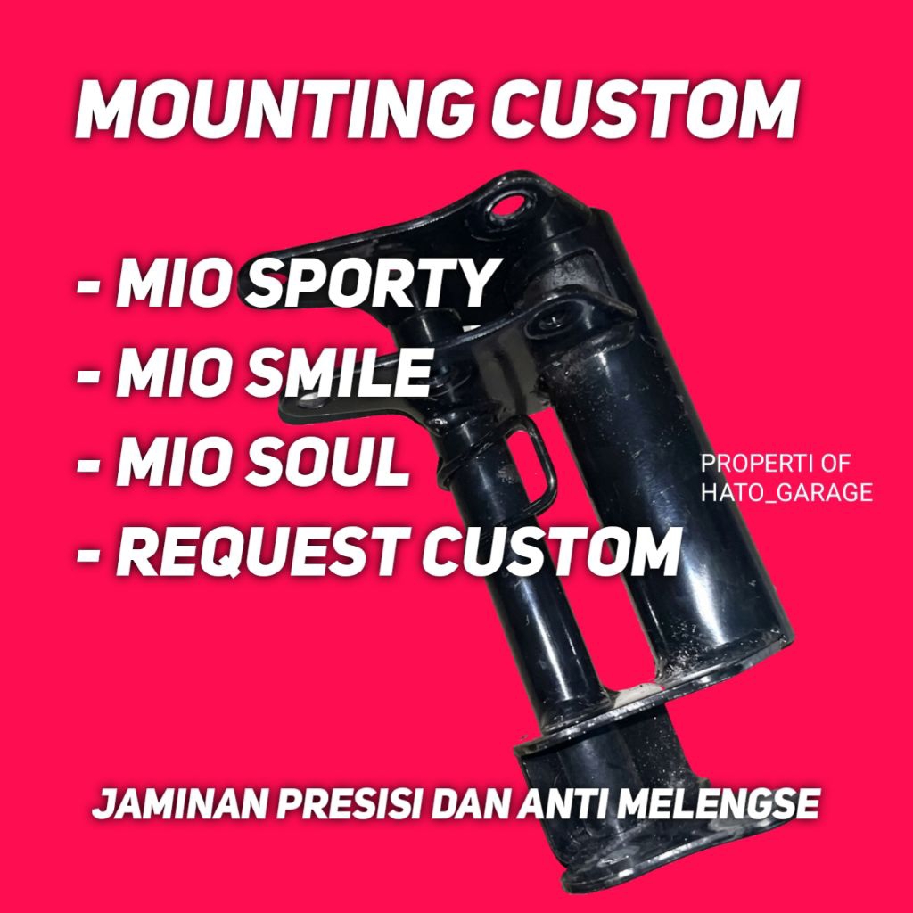 Mounting Mio Sporty - Mio Smile - Mio Soul - Mounting Panjang Mio