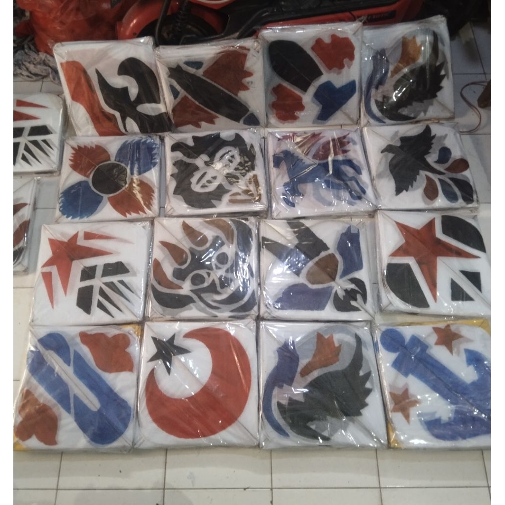 Layangan Palembang 50pcs (kertas sambungan)