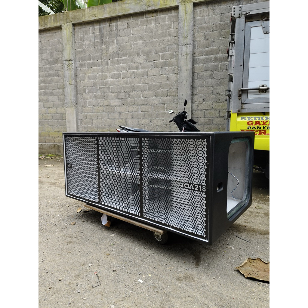 Box Cla 18 inch double full finishing tinggal isi komponen
