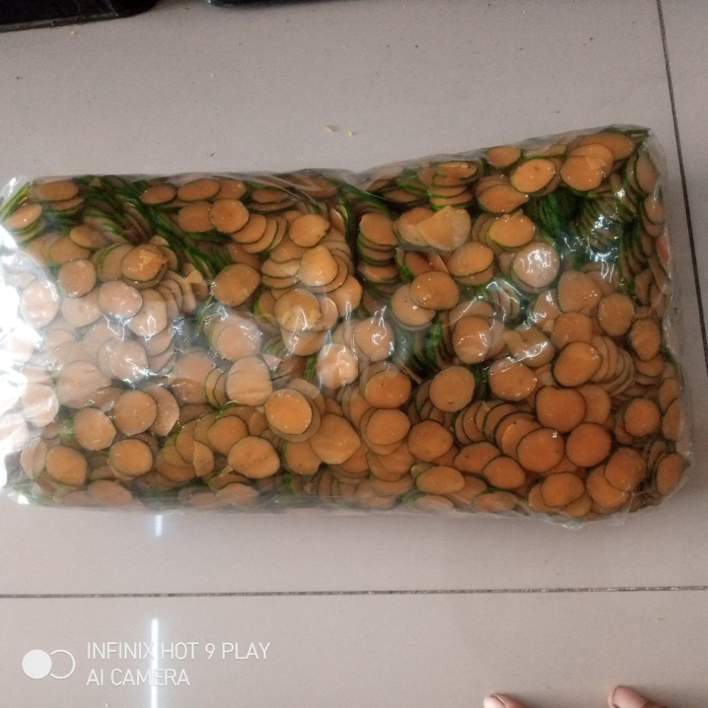 kerupuk jengkol mentah 5 kilo