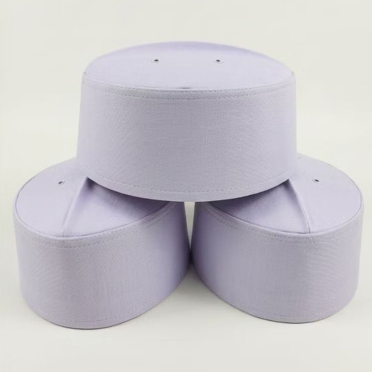 (COD) Peci Kopiah Haji Putih Asagofah Polos Kaku / free kardus packing