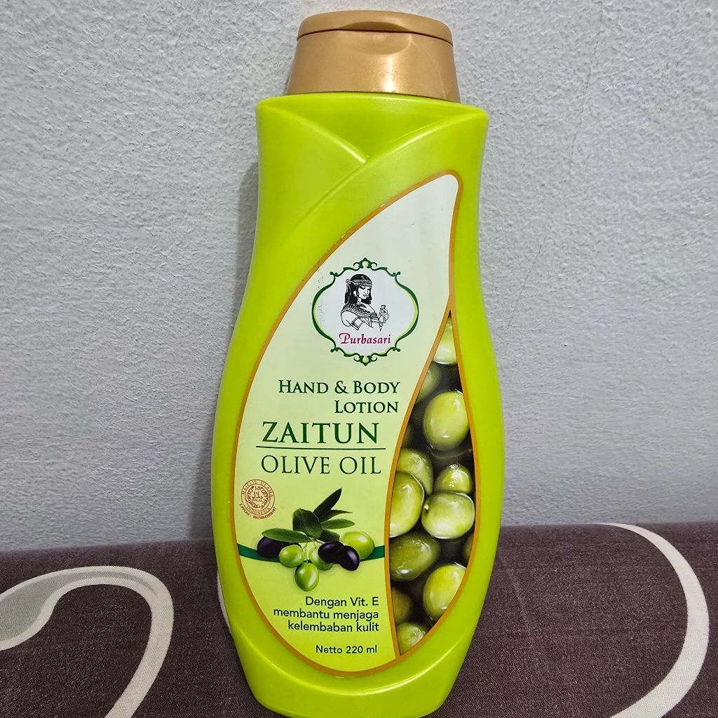 Purbasari Hand & Body Lotion Zaitun (Olive Oil)