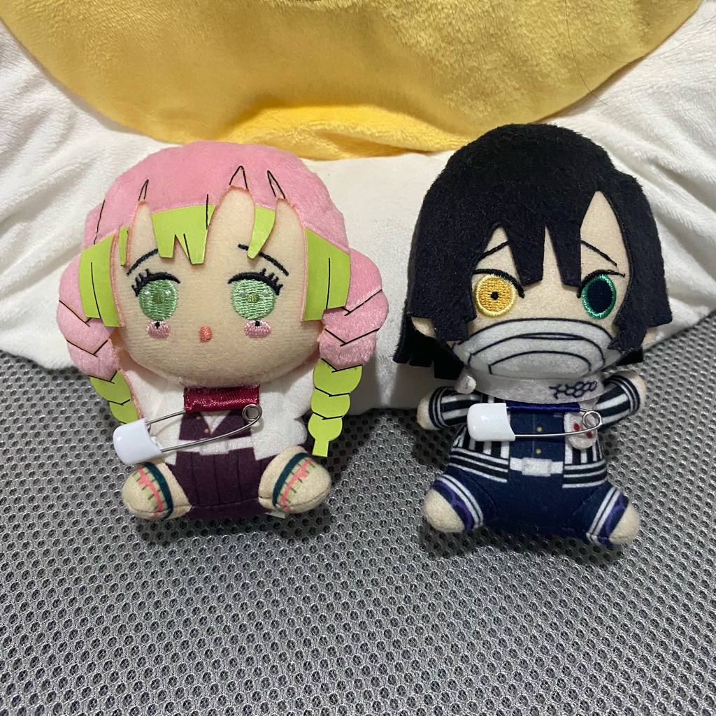 demon slayer kimetsu no yaiba mitsuri kanroji obanai iguro banpresto original preloved merch anime