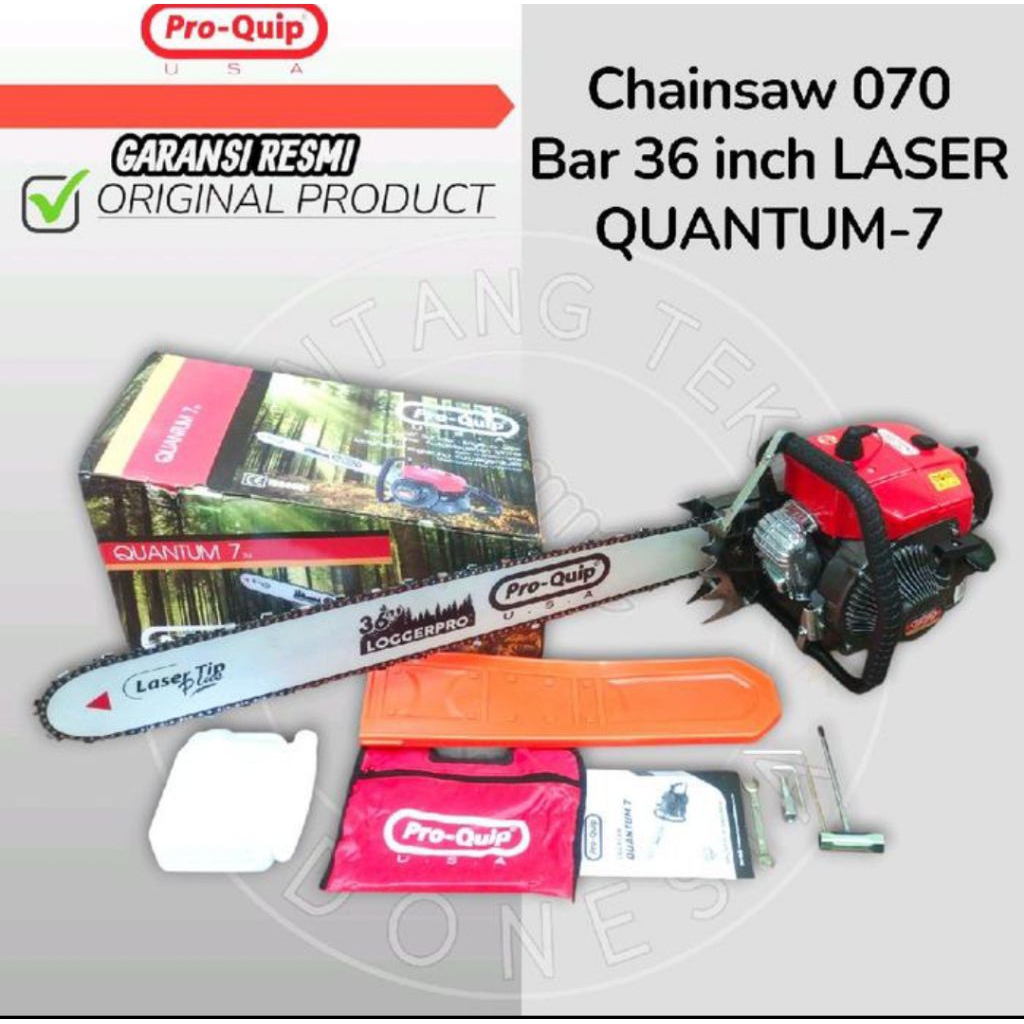 Mesin Gergaji Chain Saw Merk : pro-quip Quantum7 S070