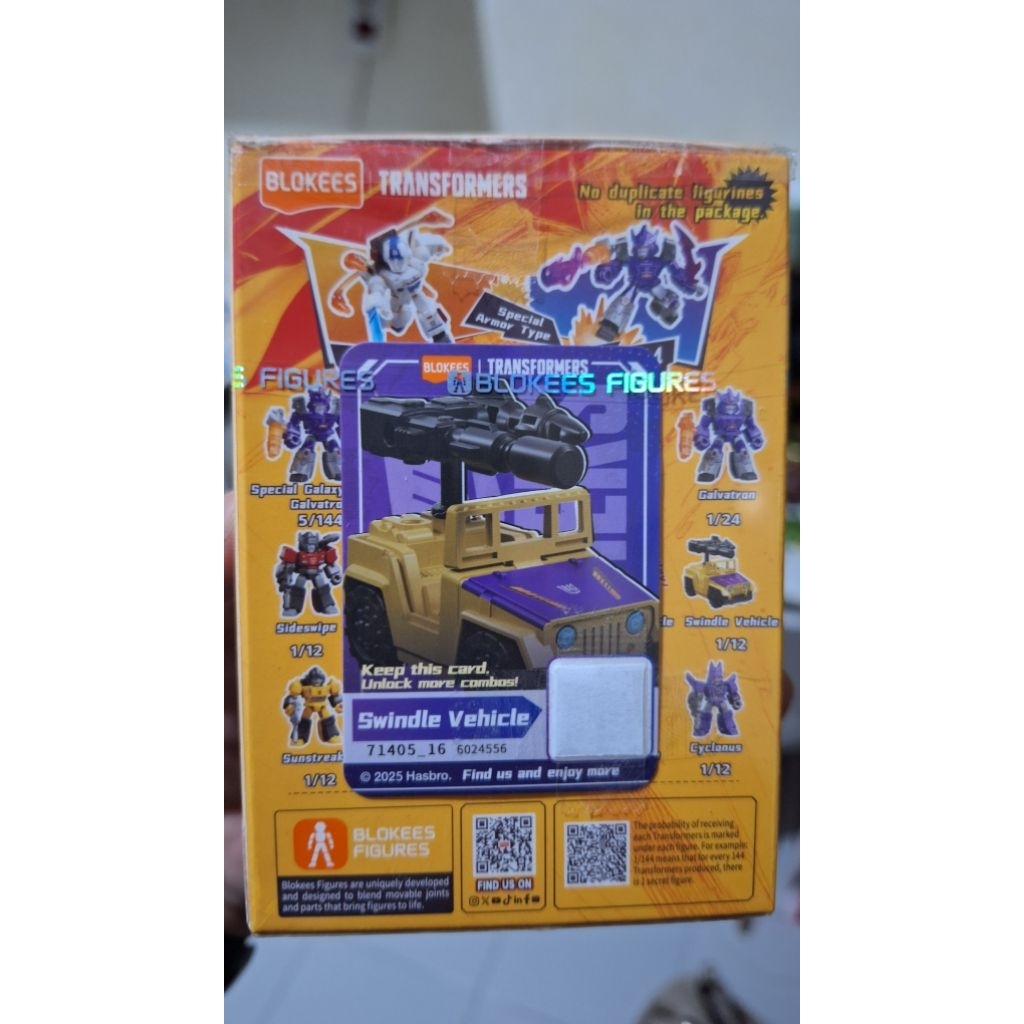 Blokees Transformers Defender Version 05 - Swindle Vehicle