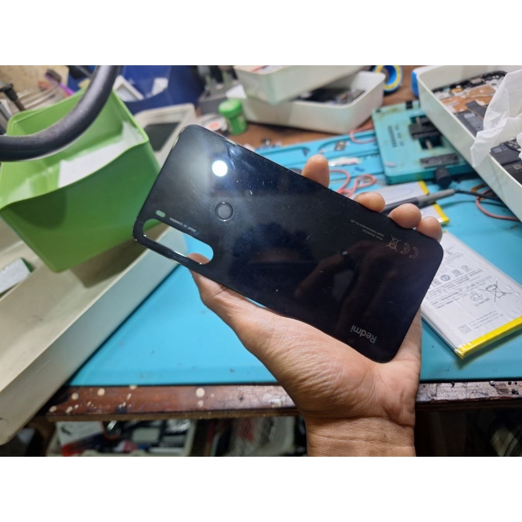 Backdoor redmi note 8 + fingerprint ori copotan