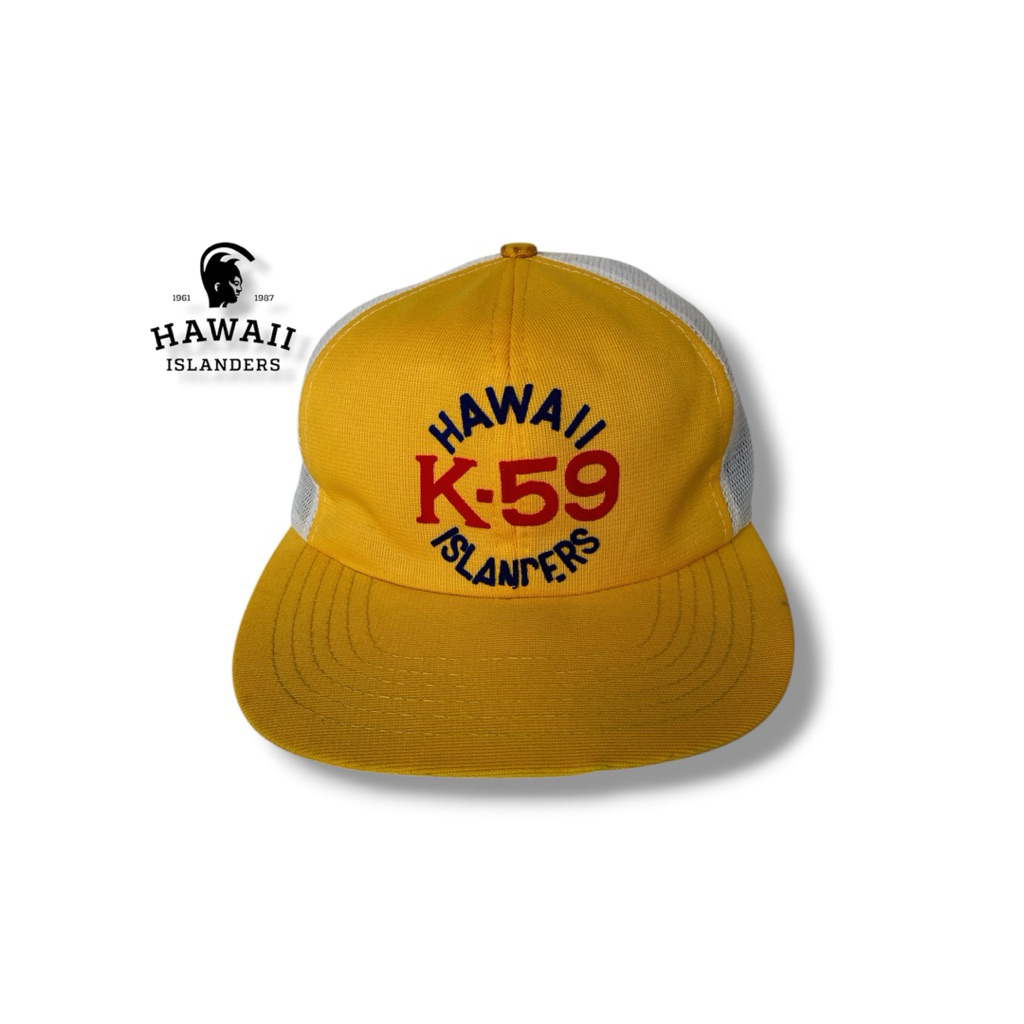 topi trucker vintage Hawaii K-59 Islanders tag Uni-Sports, Inc
