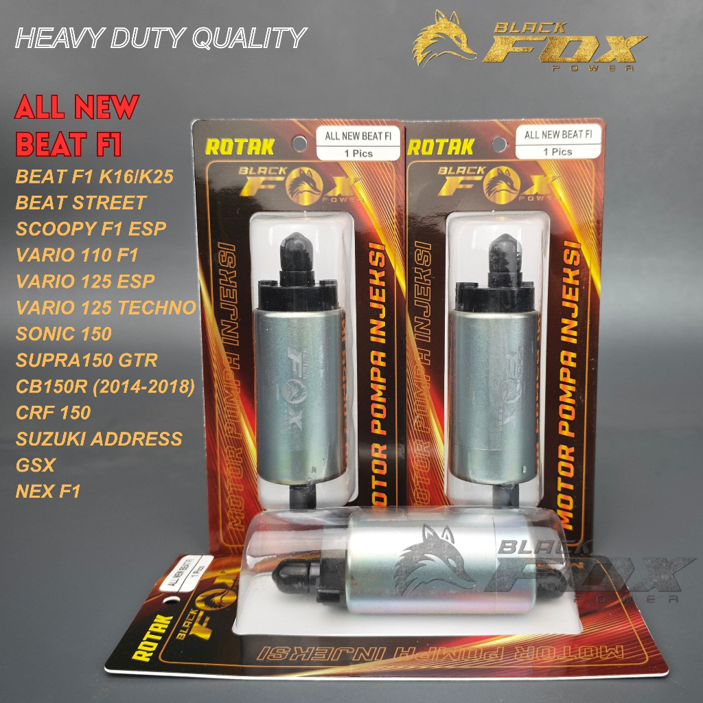 MOTOR FUEL PUMP INJEKSI DINAMO POMPA BENSIN ROTAK BEAT F1 K25 K16 POP STREET SCOOPY ESP  VARIO 110 E