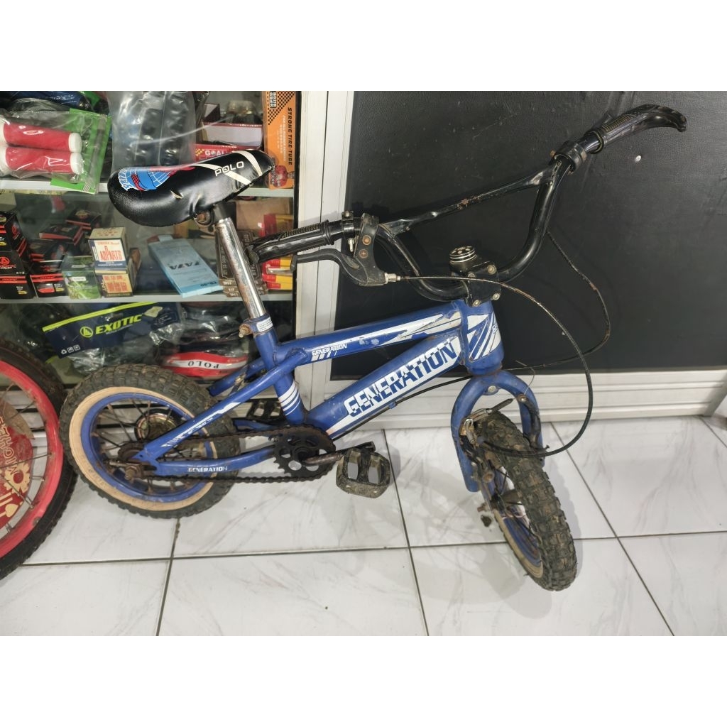 BEKAS SEPEDA BMX 12 GENERATION