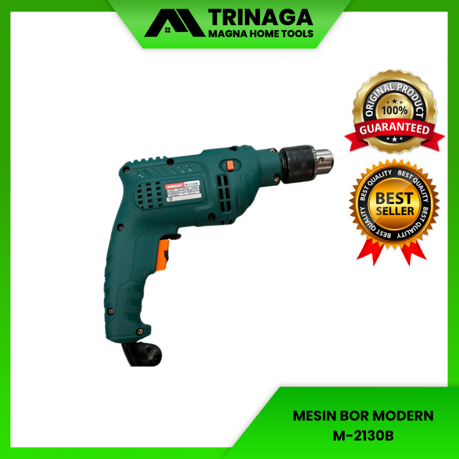 MESIN BOR LISTRIK 13MM MODERN M2130B [ORIGINAL]