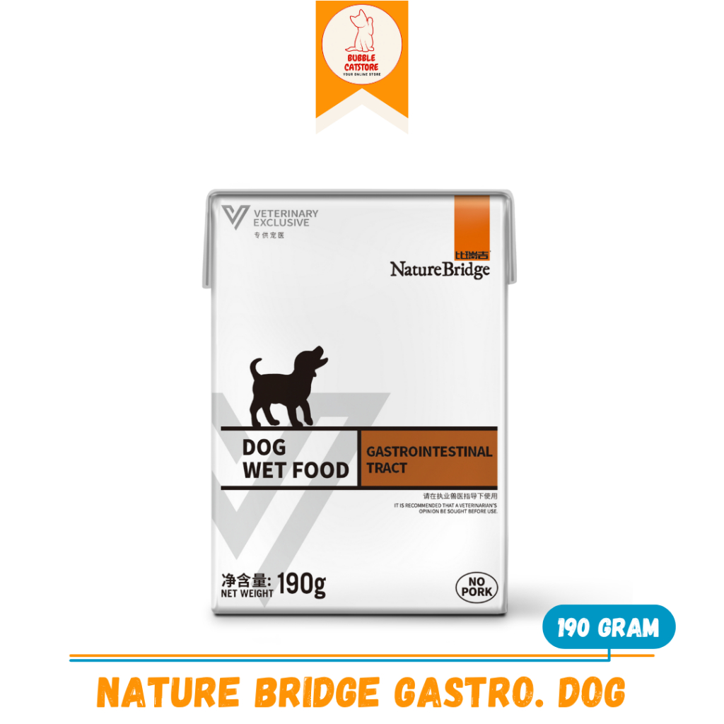 Nature Bridge DOG Gastrointestinal Wet Food 190 gram