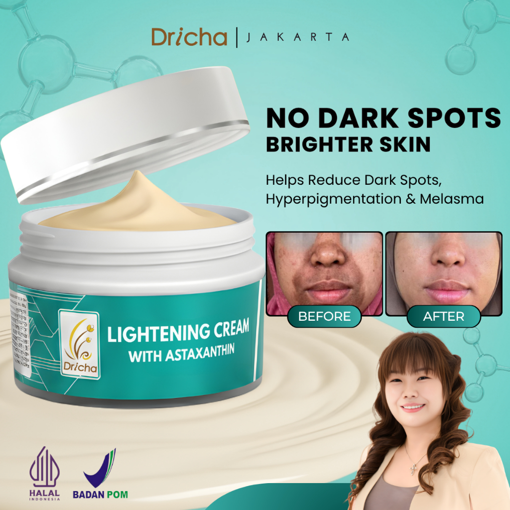 {COD} DRICHA LIGHTENING CREAM (All Skin Type)