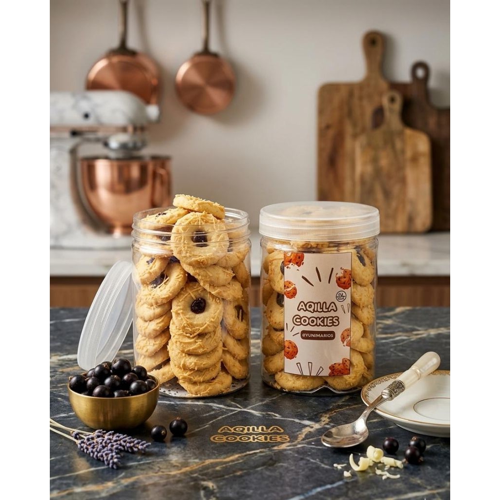 Blueberry Thumbprint Cheese Cookies