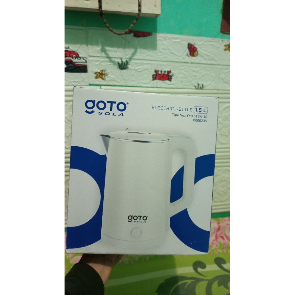 GOTO SOLA ELECTRIC KETTLE 1.5 L