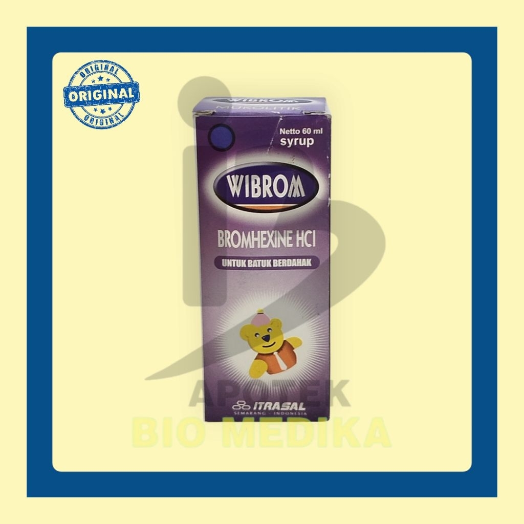 WIBROM OBAT BATUK PILEK ANAK SIRUP