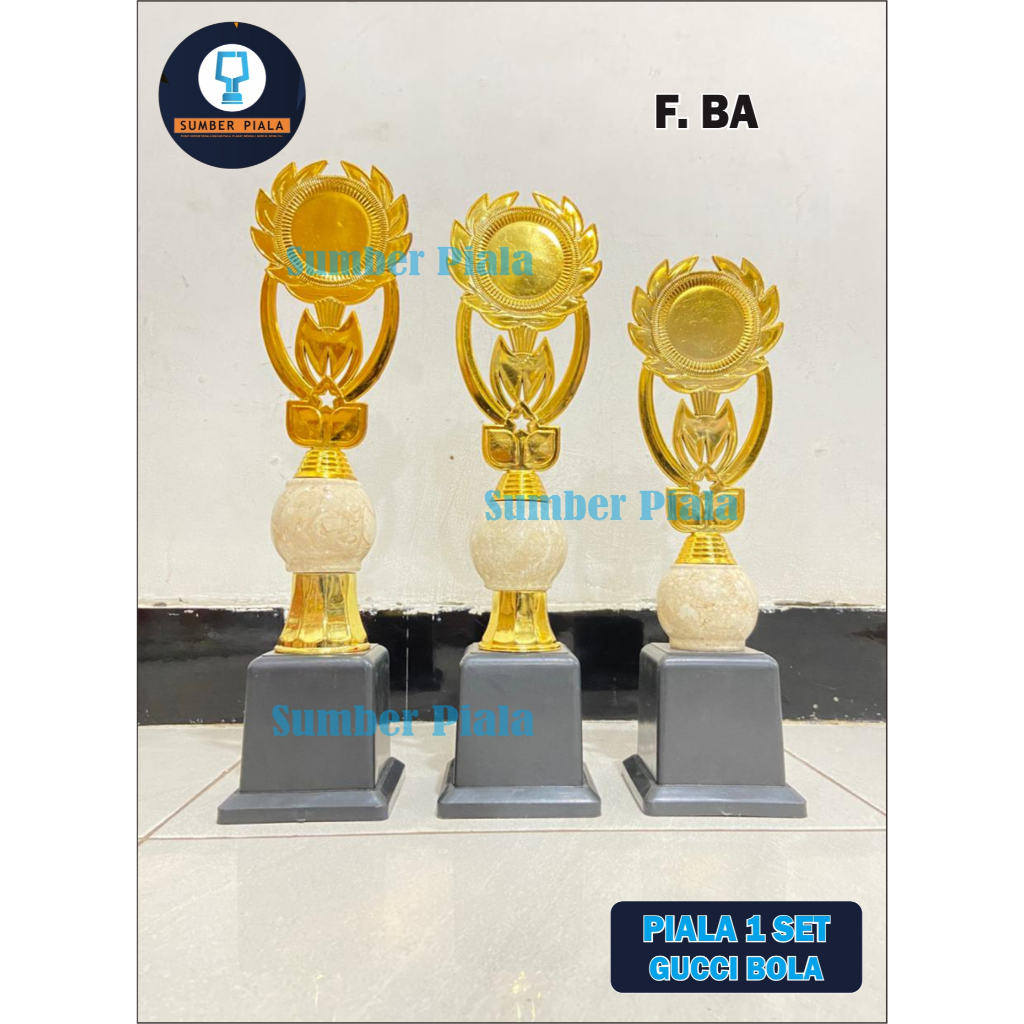 PIALA SET GUCCI BOLA Piala sealer