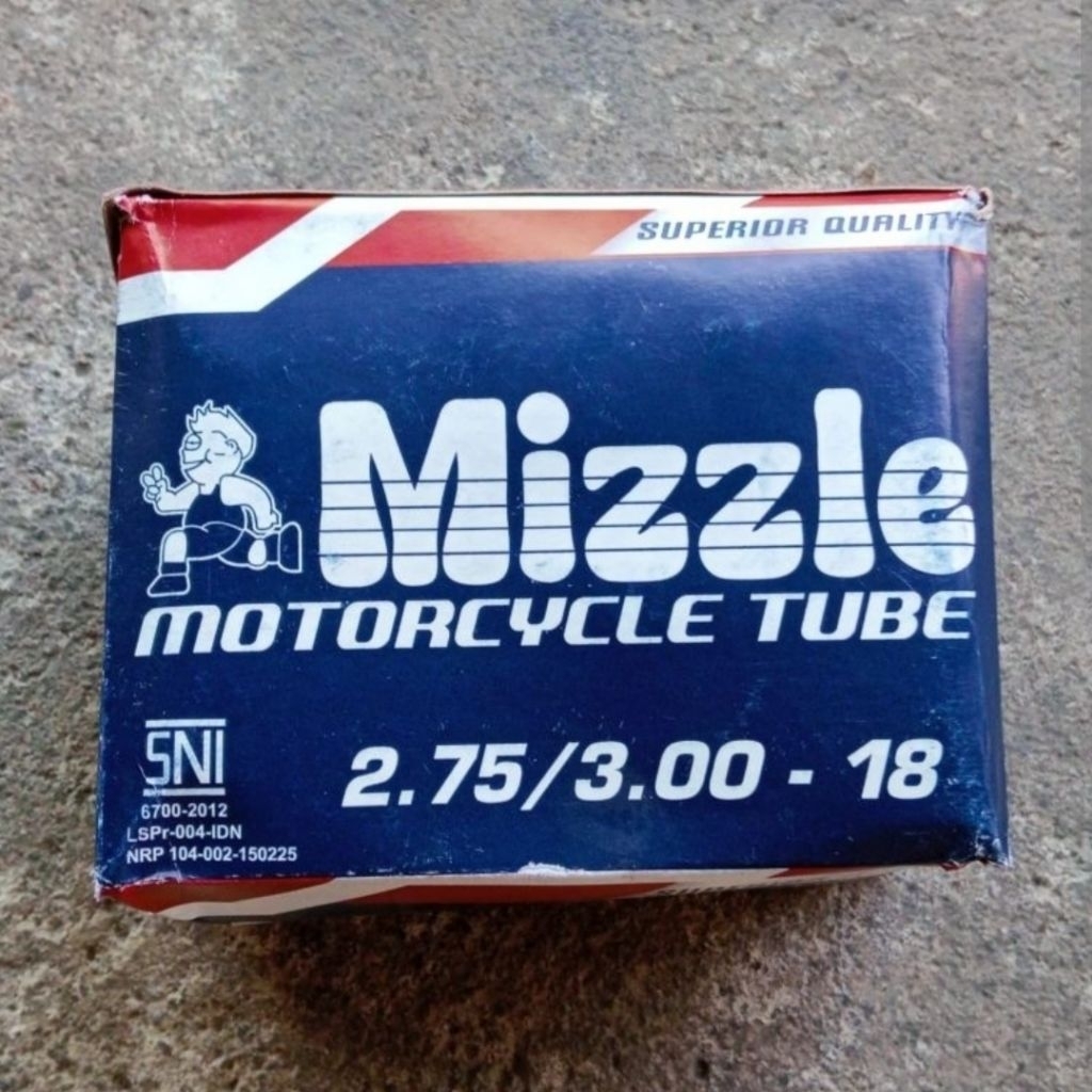 Ban dalam Mizzle ukuran 275/300-18