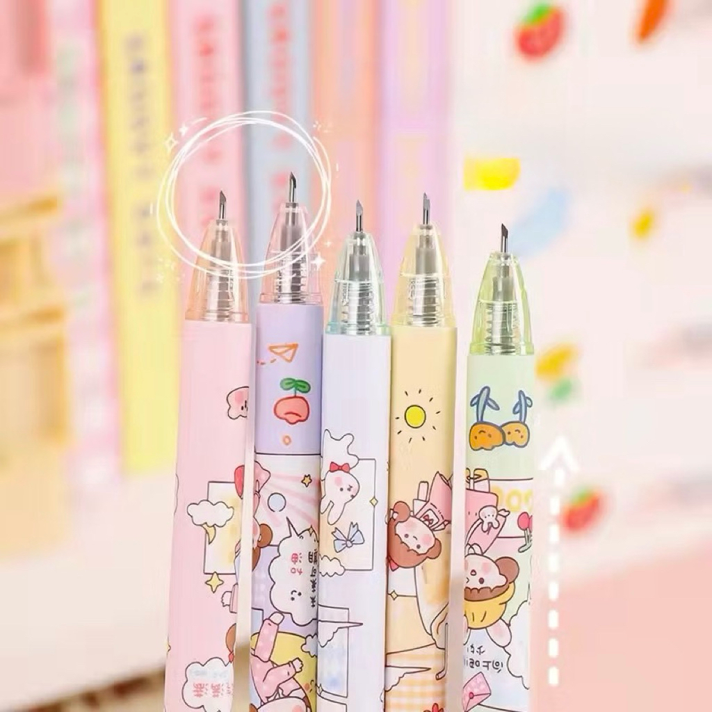 BLANJA.ids Pen Cutter motif Random/Pen Pisau /Pen pemotong stiker (sticker) kabel motif lucu viral