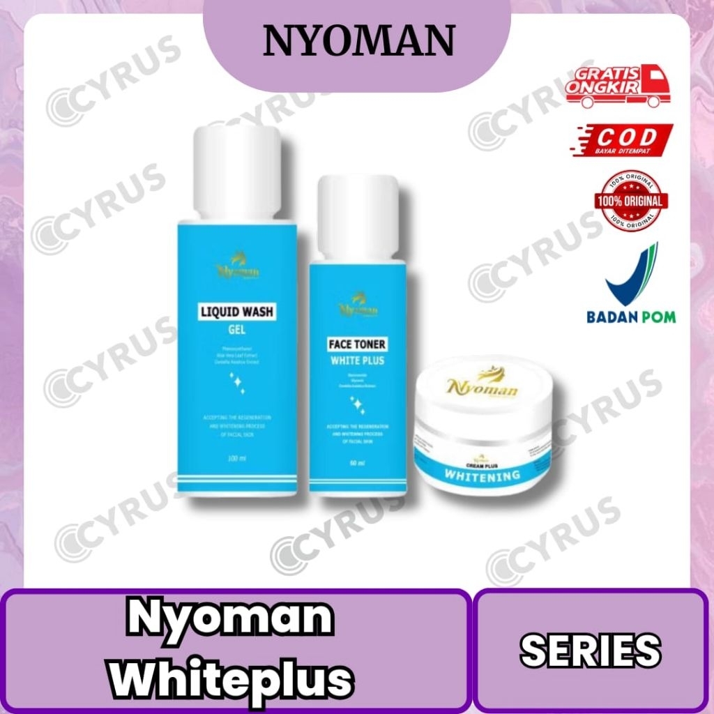 NYOMAN WHITENING PLUS / CREAM NYOMAN / NYOMAN WHITEPLUS