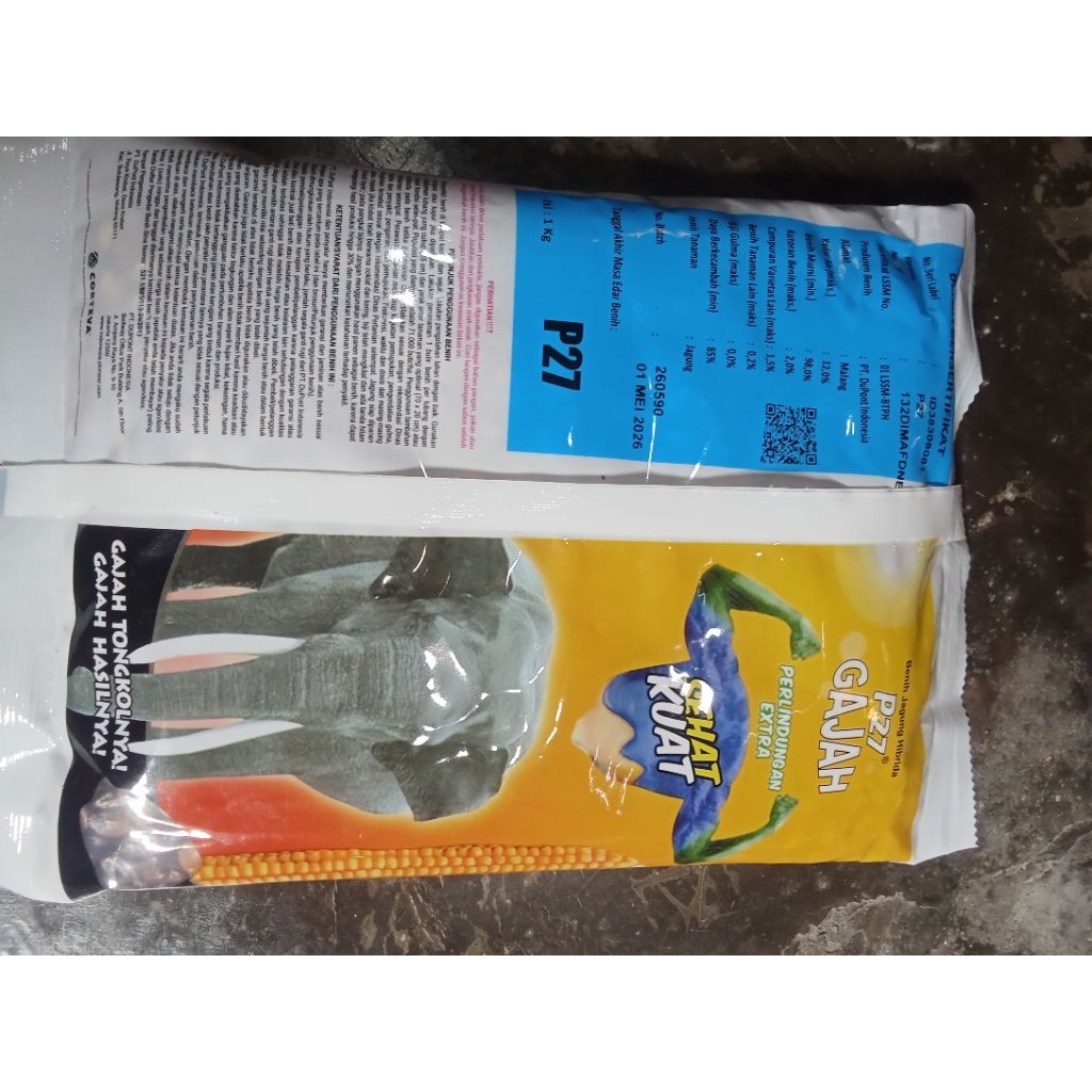 benih jagung p27 lumigen original