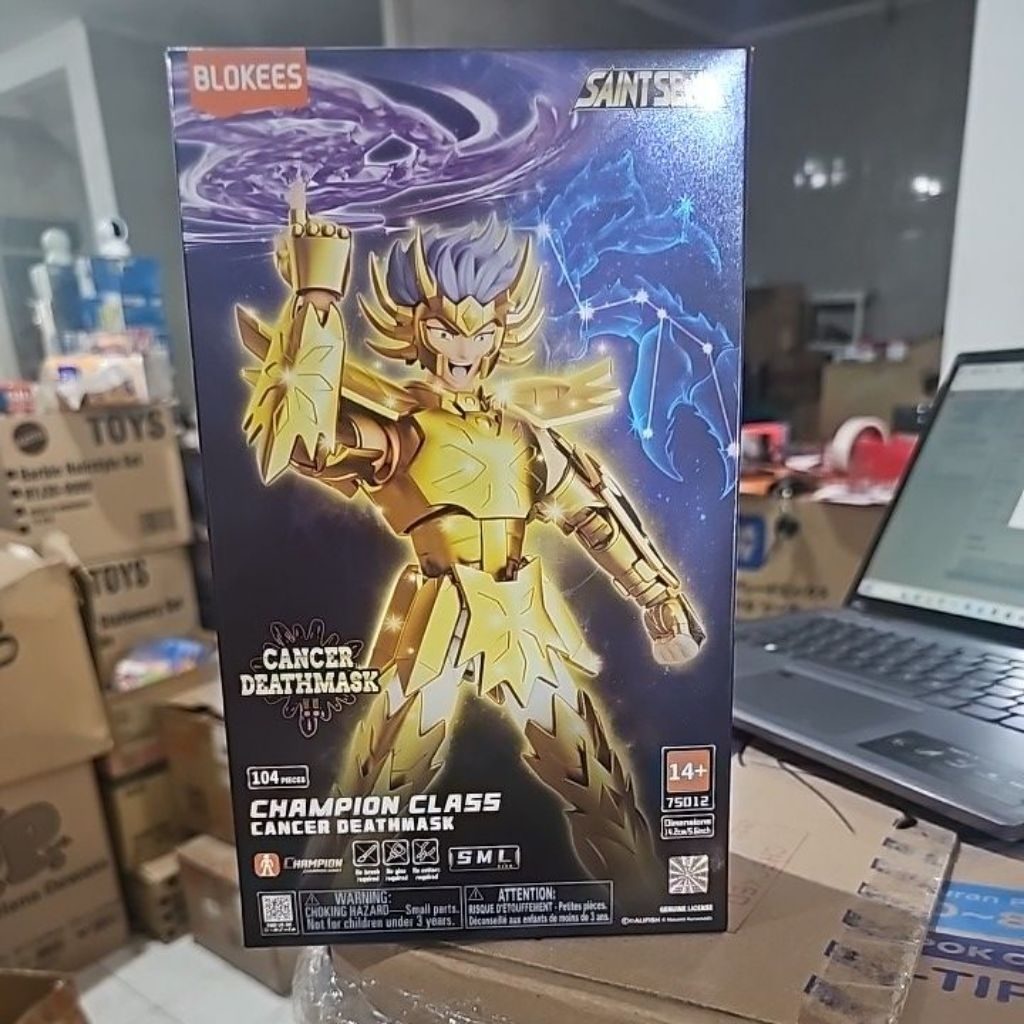 Blokees Figures - Saint Seiya 75012 Champion Class 11 - Cancer Deathmast