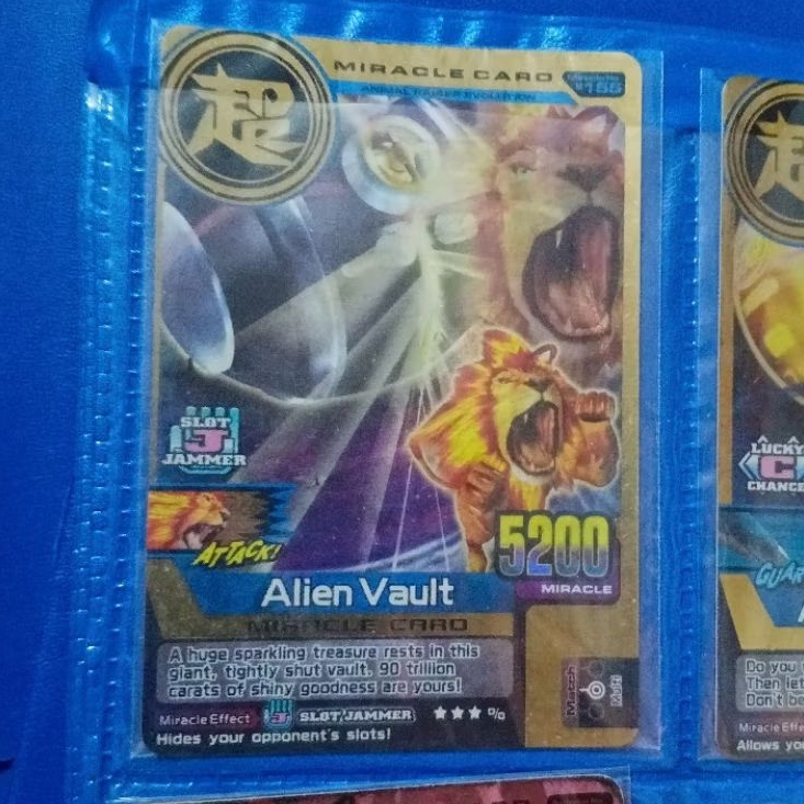 kartu animal kaiser alien vault evo 7 gold rare original