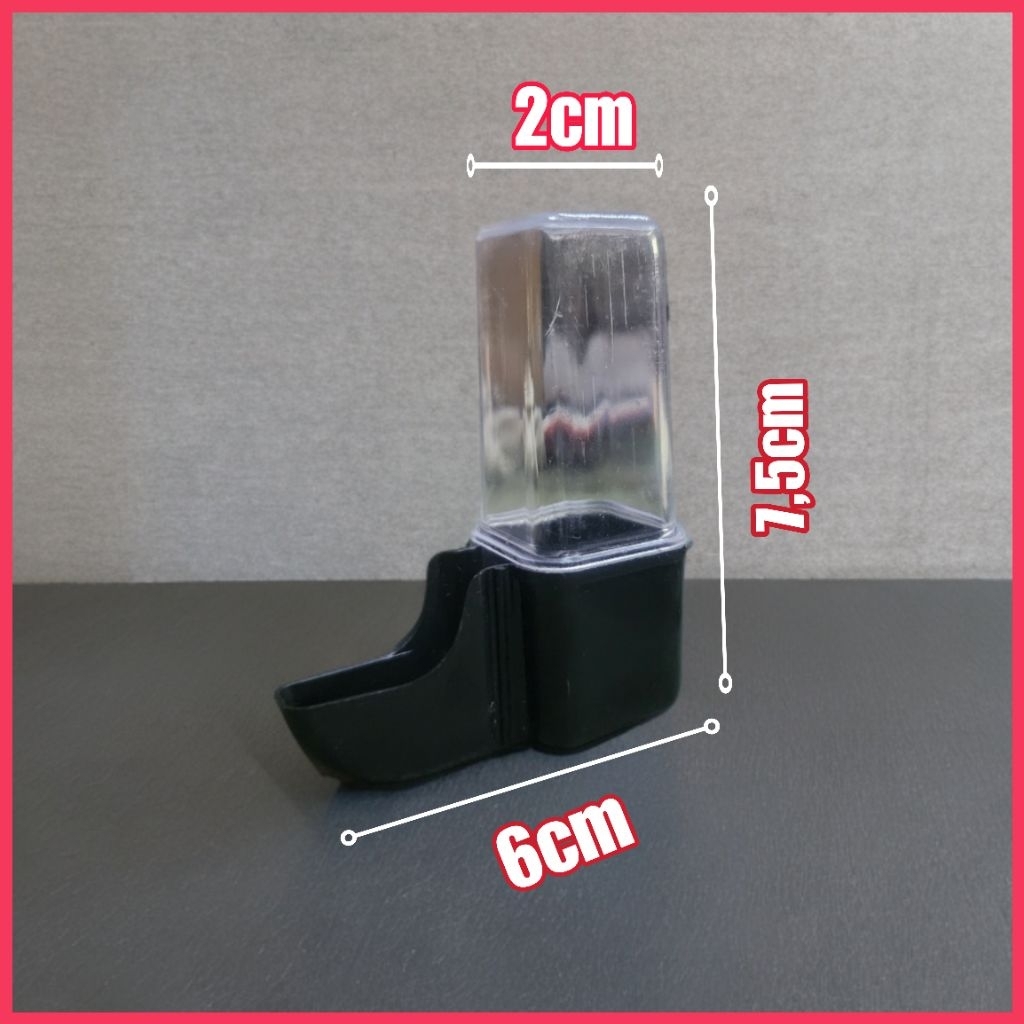 botol pleci dispenser kandang burung kenari perkutut burung kecil lainnya