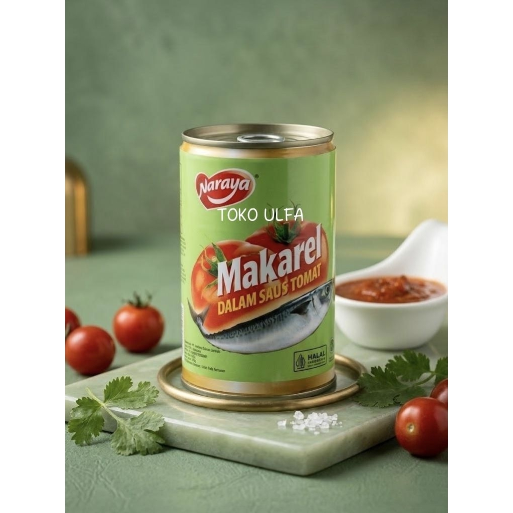 Sarden NARAYA Makarel Saus Tomat / Sarden Naraya Saus Tomat @425g