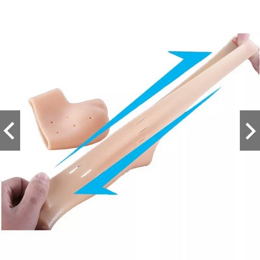 Heel Pad Pelindung Tumit Kaki Gel Silikon Anti Lecet Pecah — 9